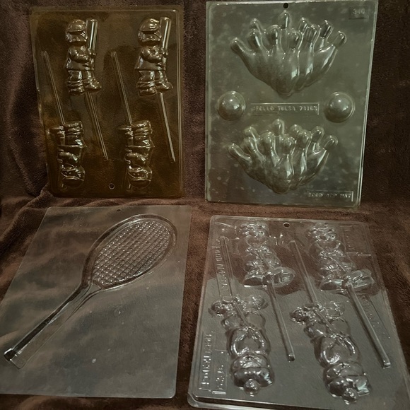 Chocolate Candy Molds 12 Total - Picture 3 of 6